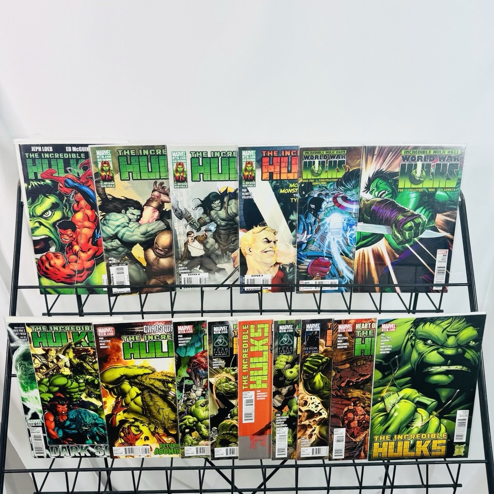 Incredible Hulk 600 602 603 605‎ 609 611-612 618 623-627 634-635 lot Greg PAK